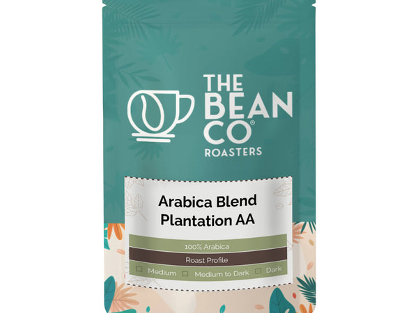 THE BEAN CO Arabica Blend | Medium Roast | Premium Coffee | 100% Arabica | Roasted Coffee Ground