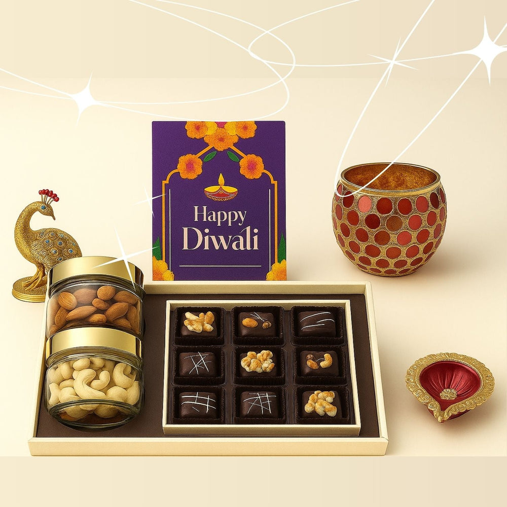 Luxury Diwali Gift Box - Meetha Namkeen Uphaar
