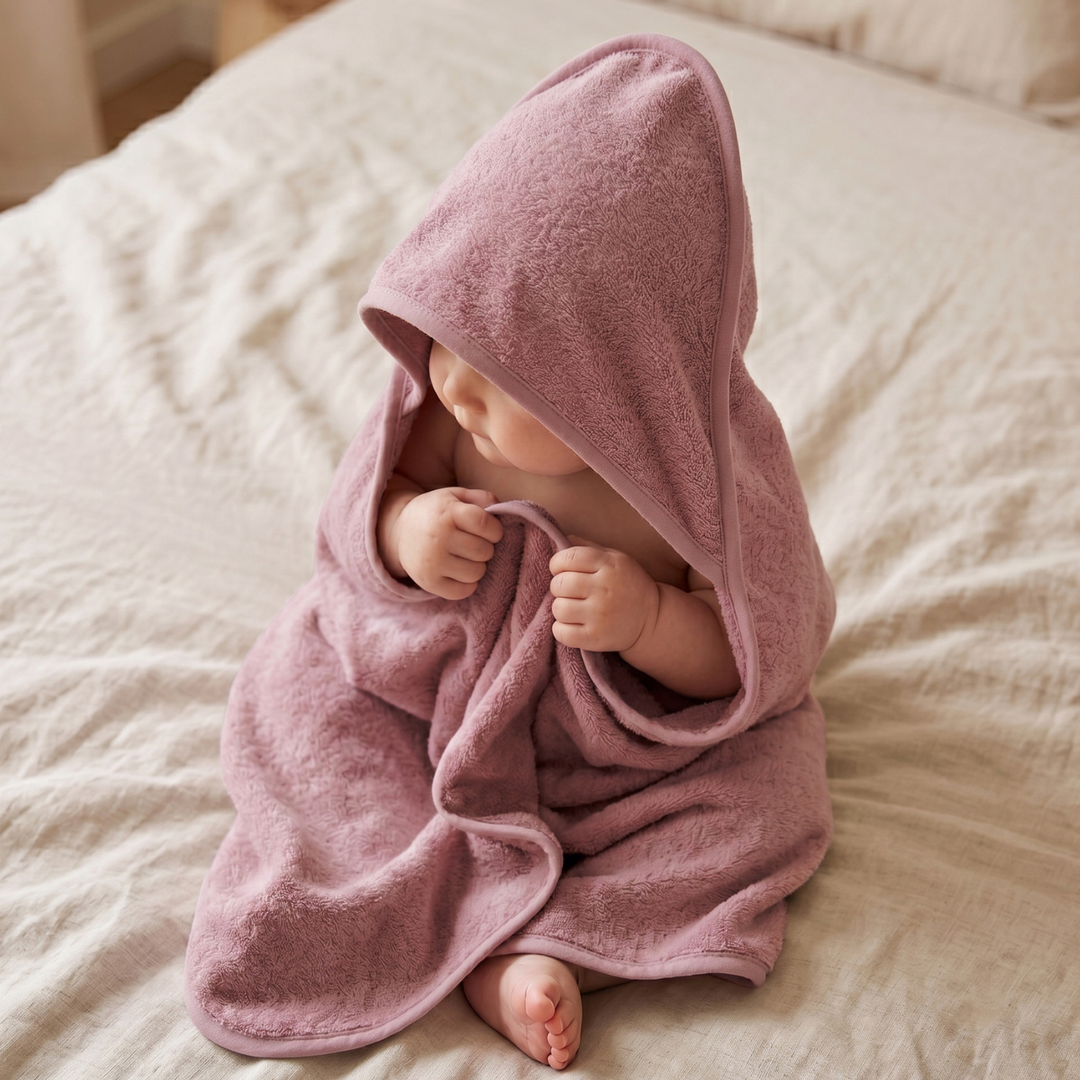 Country Village Baby Hooded towel