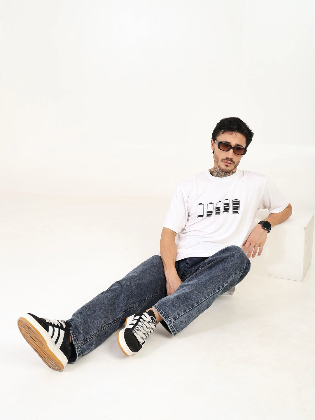 Men Oversized Bamboo T-Shirt – Soft, Breathable & Sustainable Fit