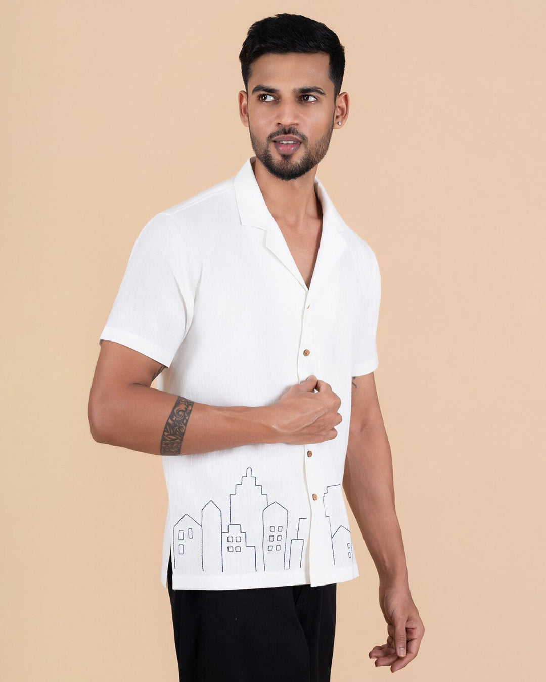 Tower Embroidered Shirt