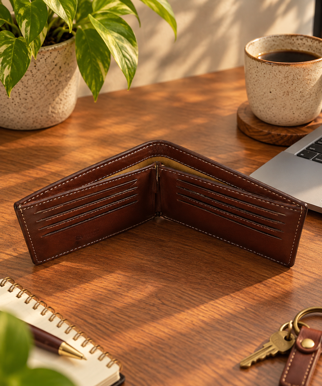 Bifold Money Clip Wallet