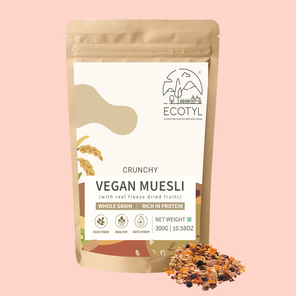 Ecotyl Vegan Muesli | Freeze Dried Fruits | Nuts Mix | 300g