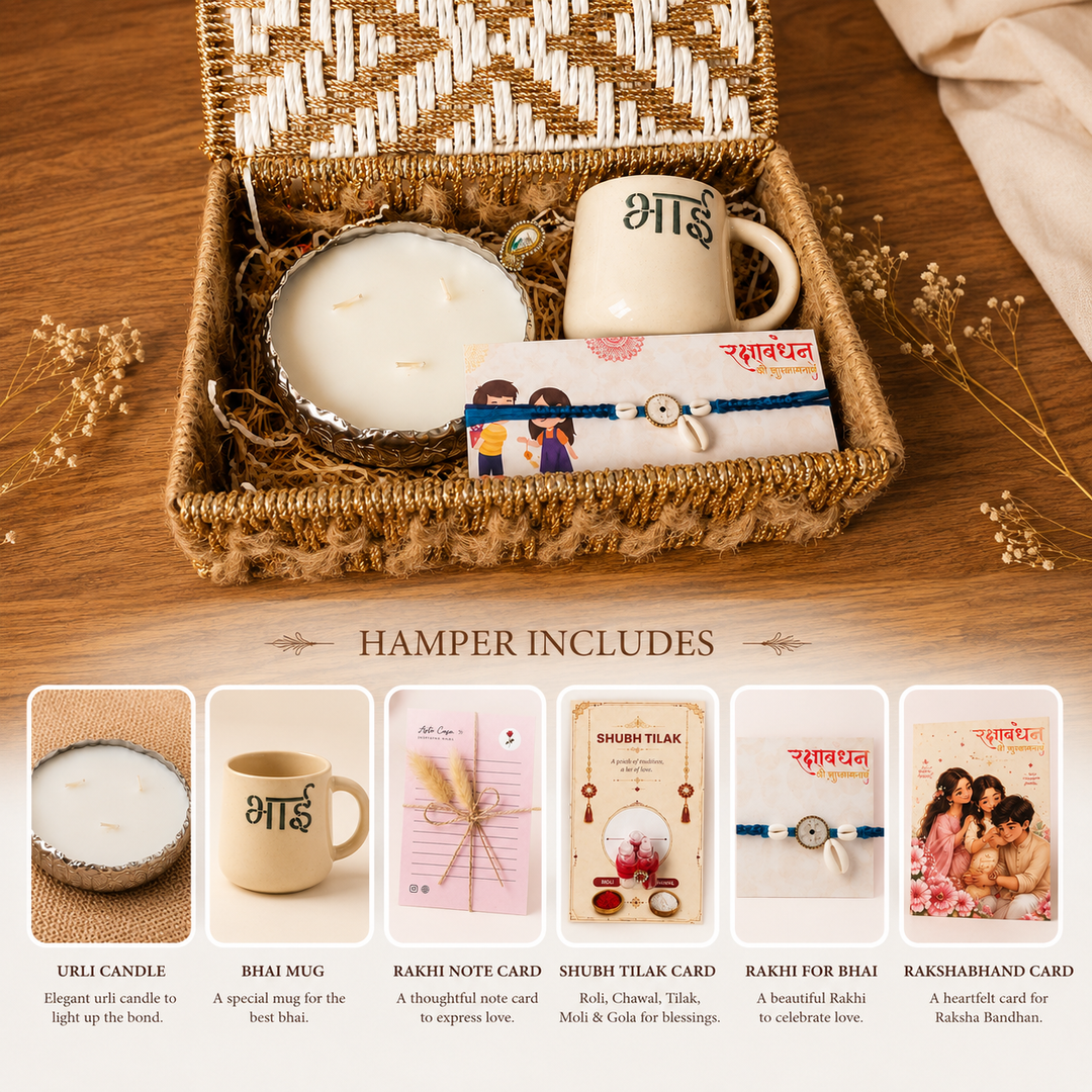 Artecasa Forever Bhai Celebration Hamper | Premium Rakhi Gift Hamper