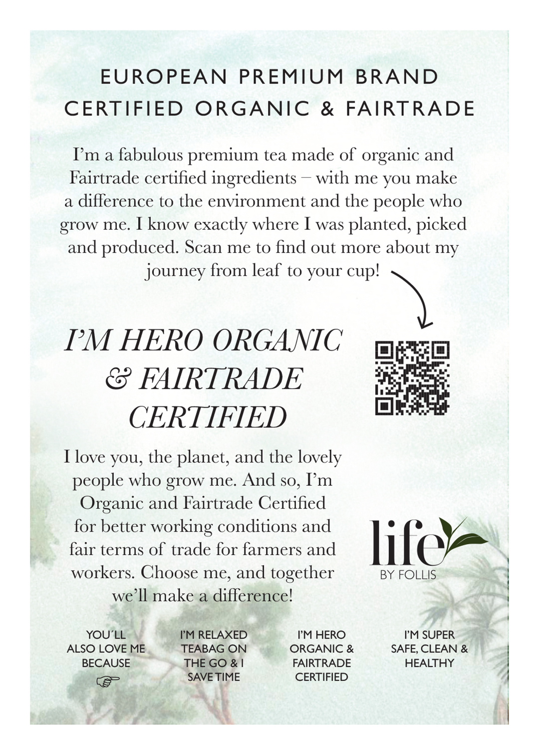 Life By Follis Orange Rosemary Black Tea | Natural Immunity Boosting Organic Tea Leaves | Organic Black Tea - 20 Tea Bags