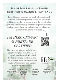 Life By Follis Orange Rosemary Black Tea | Natural Immunity Boosting Organic Tea Leaves | Organic Black Tea - 20 Tea Bags