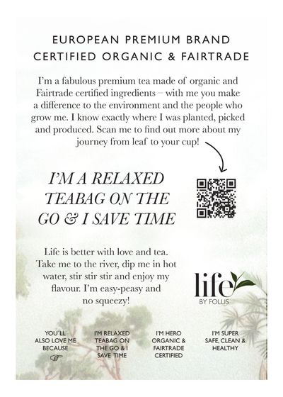 Life By Follis Coconut Pineapple Green Tea | Natural Immunity Boosting Organic Tea Leaves | Organic Black Tea - 250 g