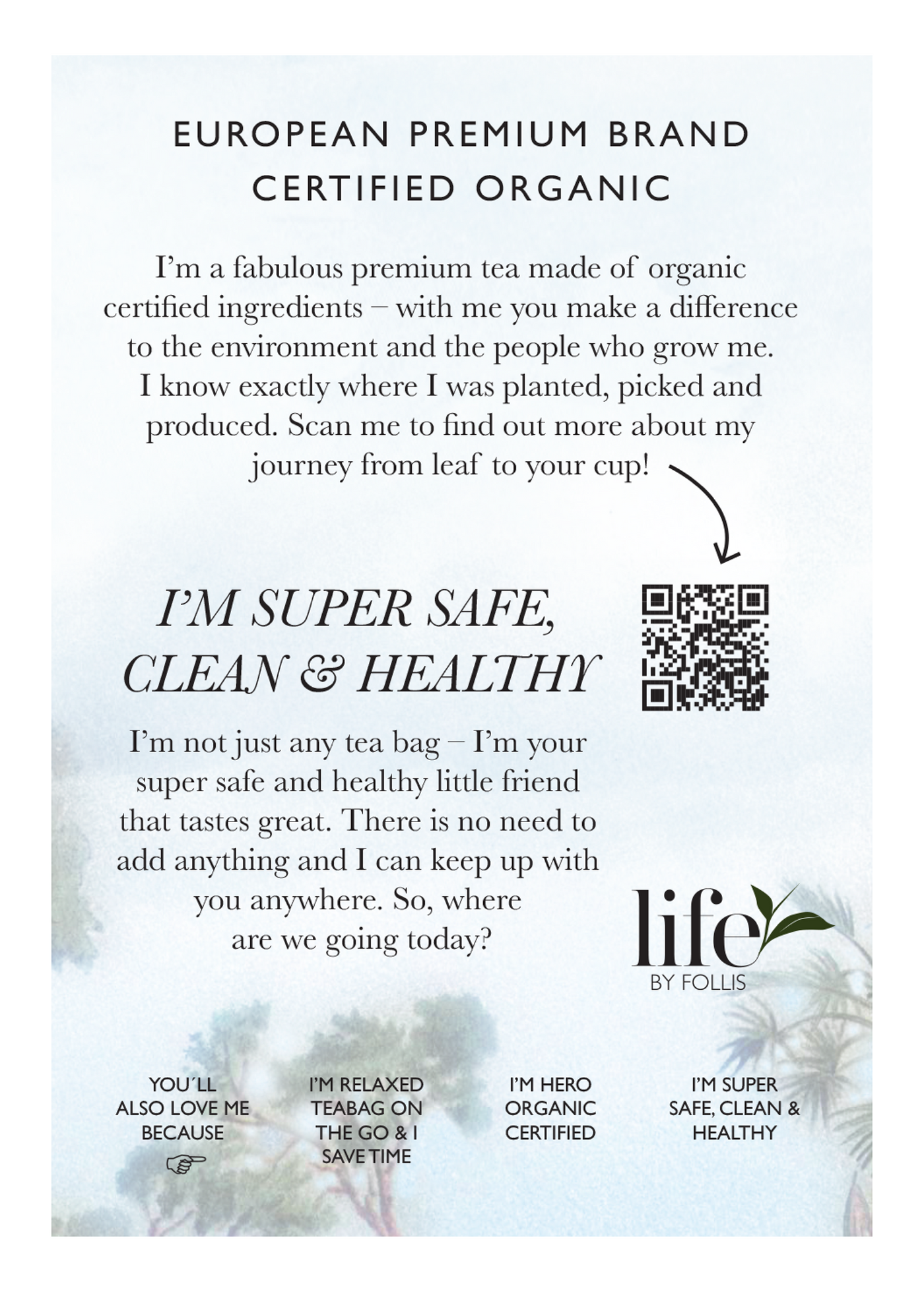 Life By Follis Lemon Ginger Herbal Tea | Natural Immunity Boosting Organic Tea Leaves | Organic Black Tea - 20 Tea Bags