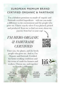 Life By Follis Raspberry Cream Black Tea | Natural Immunity Boosting Organic Tea Leaves | Organic Black Tea - 20 Tea Bags