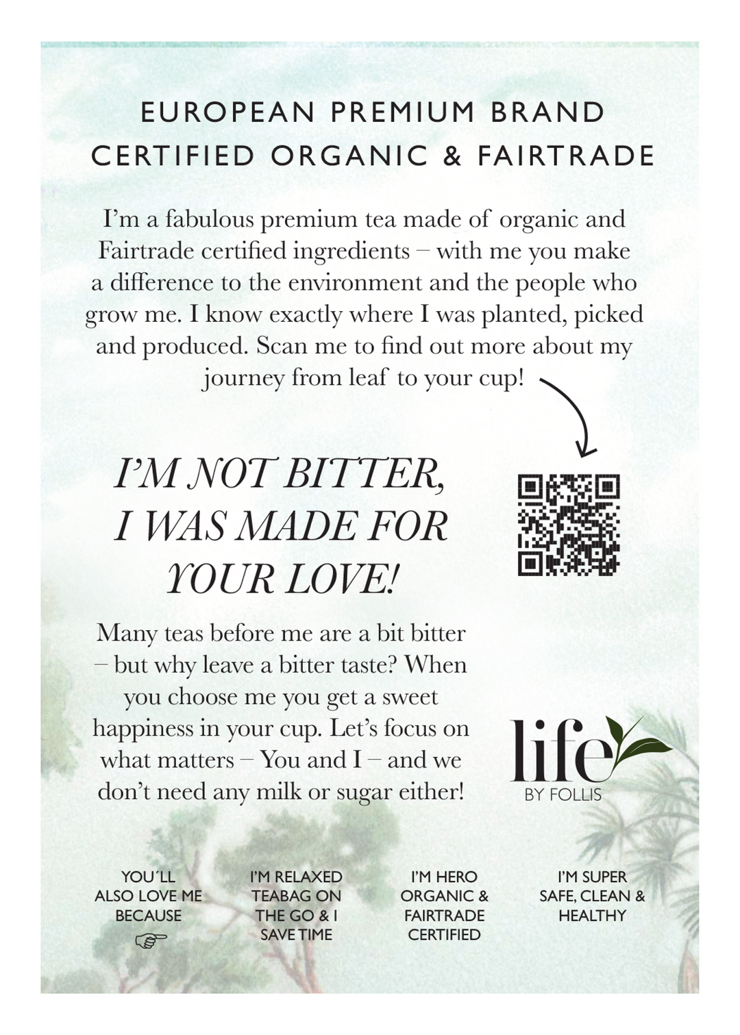 Life By Follis English Breakfast Black Tea | Natural Immunity Boosting Organic Tea Leaves | Organic Black Tea - 20 Tea Bags