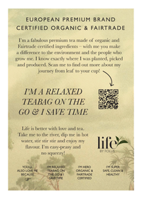 Life By Follis Natural Green Tea | Natural Immunity Boosting Organic Tea Leaves | Organic Green Tea - 20 Tea Bags