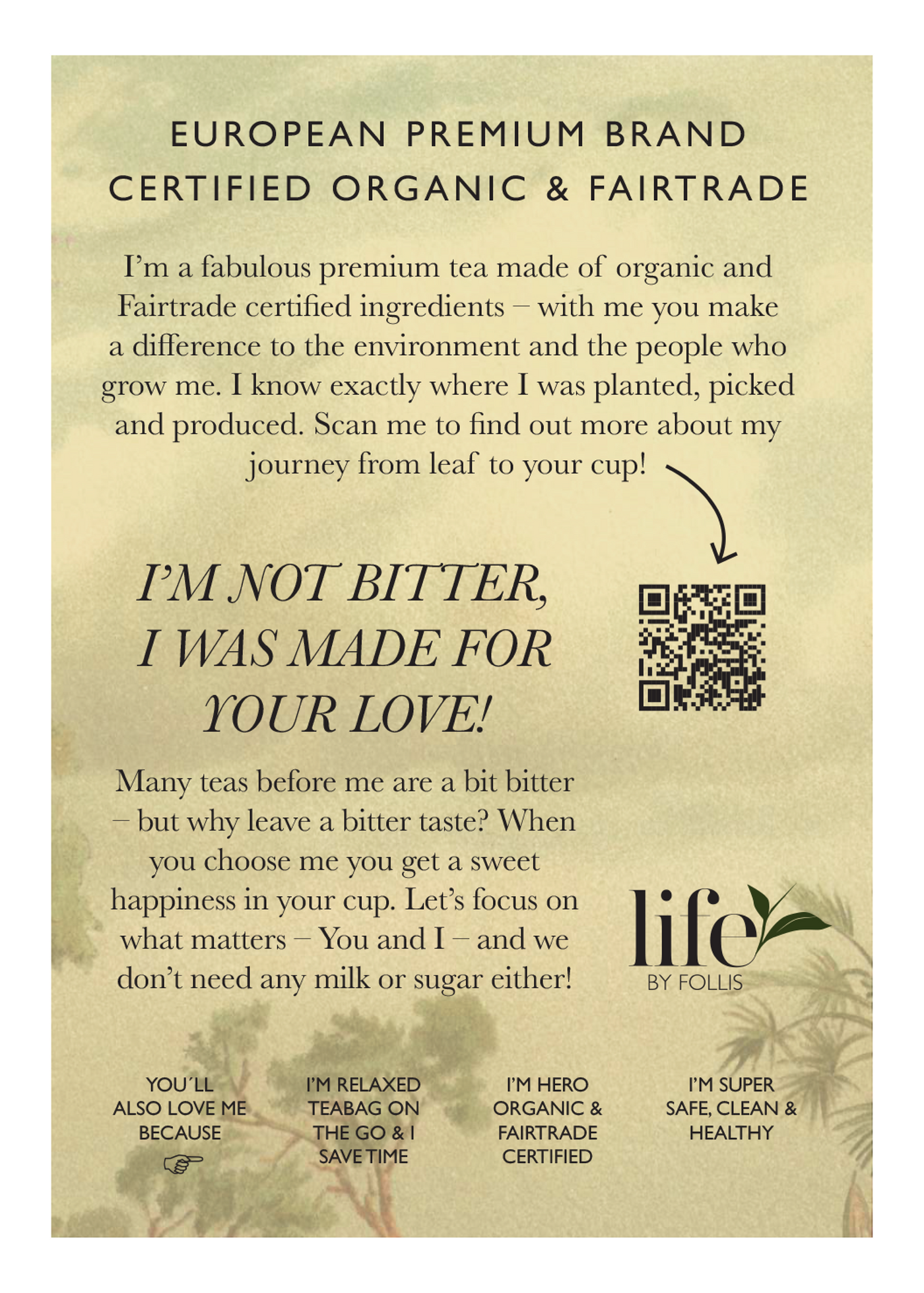 Life By Follis Earl Grey Black Tea | Natural Immunity Boosting Organic Tea Leaves | Organic Black Tea - 250 g