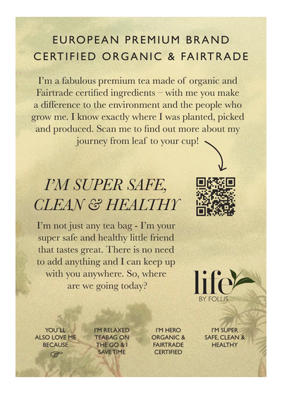 Life By Follis Chai Green Tea | Natural Immunity Boosting Organic Tea Leaves | Organic Black Tea - 250 g