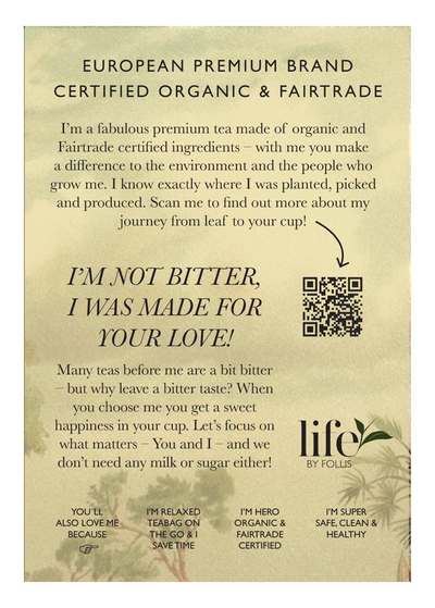 Life By Follis Chai Black Tea | Natural Immunity Boosting Organic Tea Leaves | Organic Black Tea - 250 g