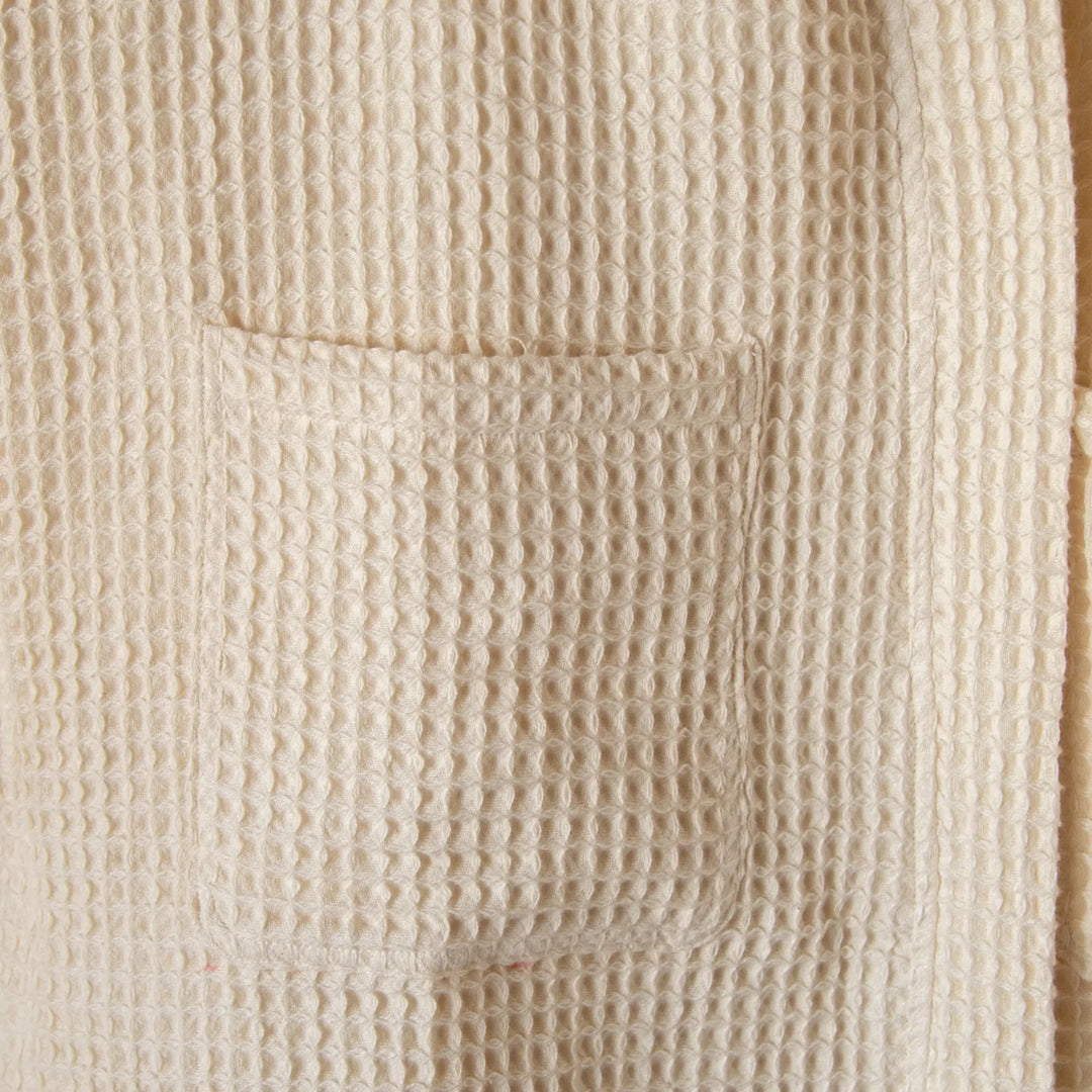 Akiiko Pique Waffle Bathrobe