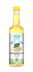 Natureland Organics Organic White Sesame Oil 1 ltr