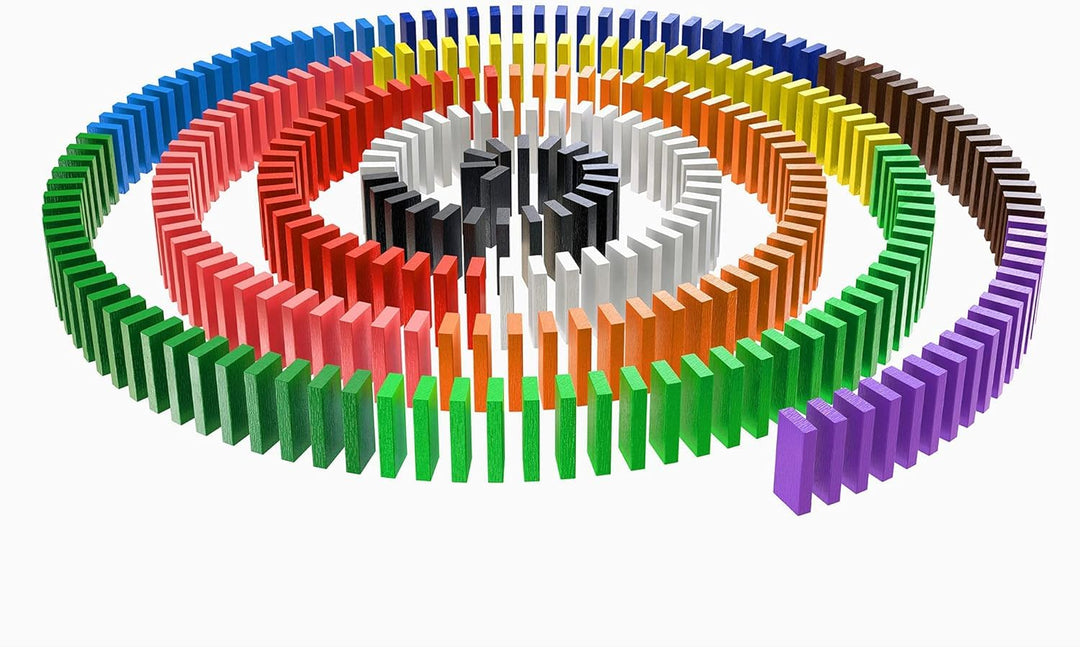 Wudly Wooden Wooden Dominos 120 pcs