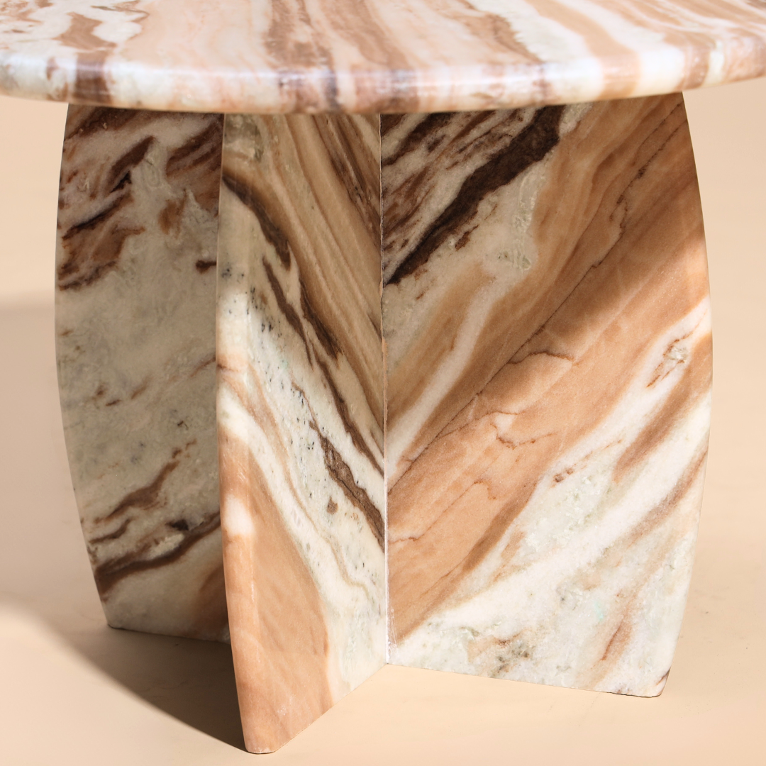 Muun Home Raio Marble Table - Jupiter