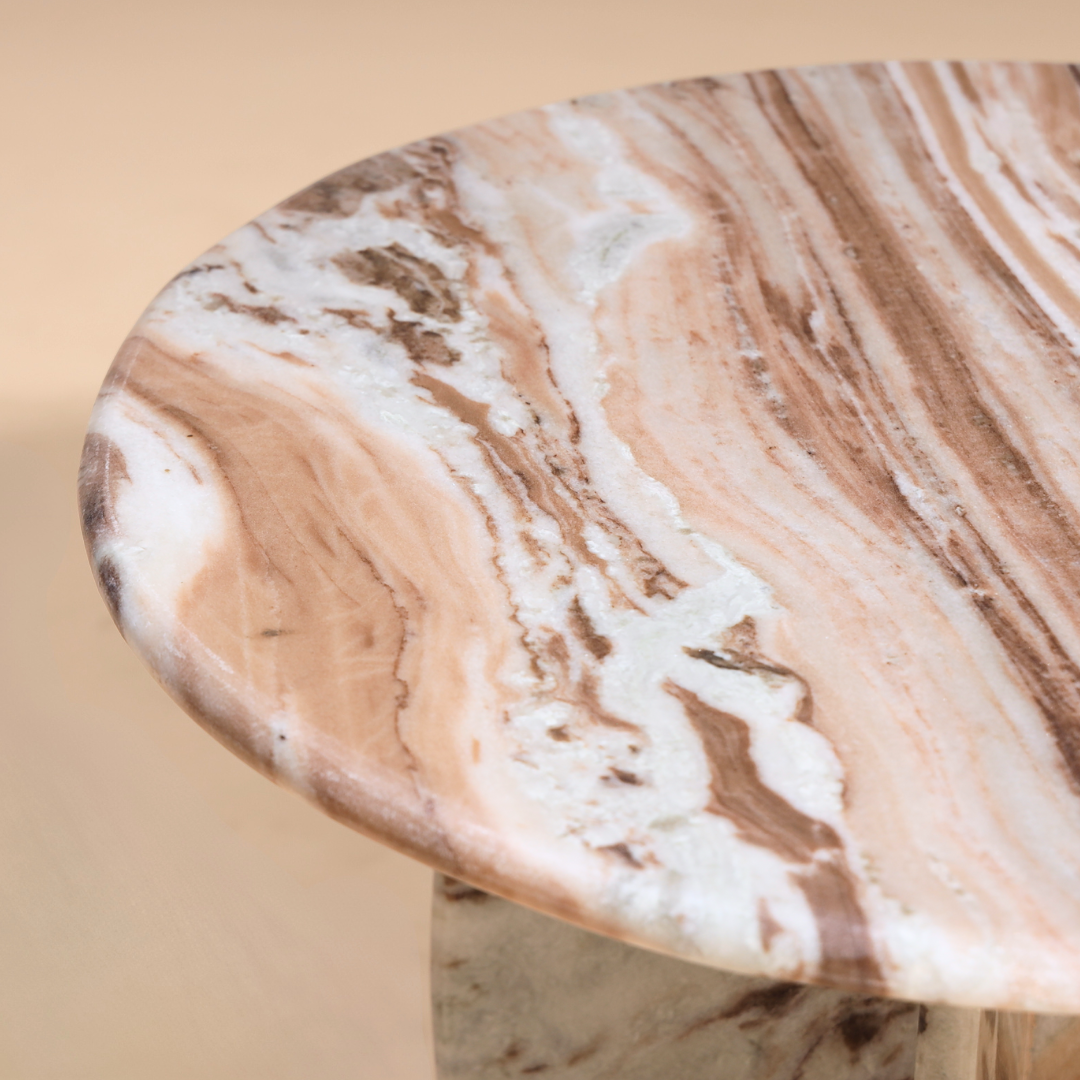 Muun Home Raio Marble Table - Jupiter