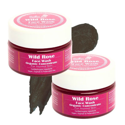 Rustic Art  Wild Rose Face Wash Concentrate 50 gm [pack of 2]