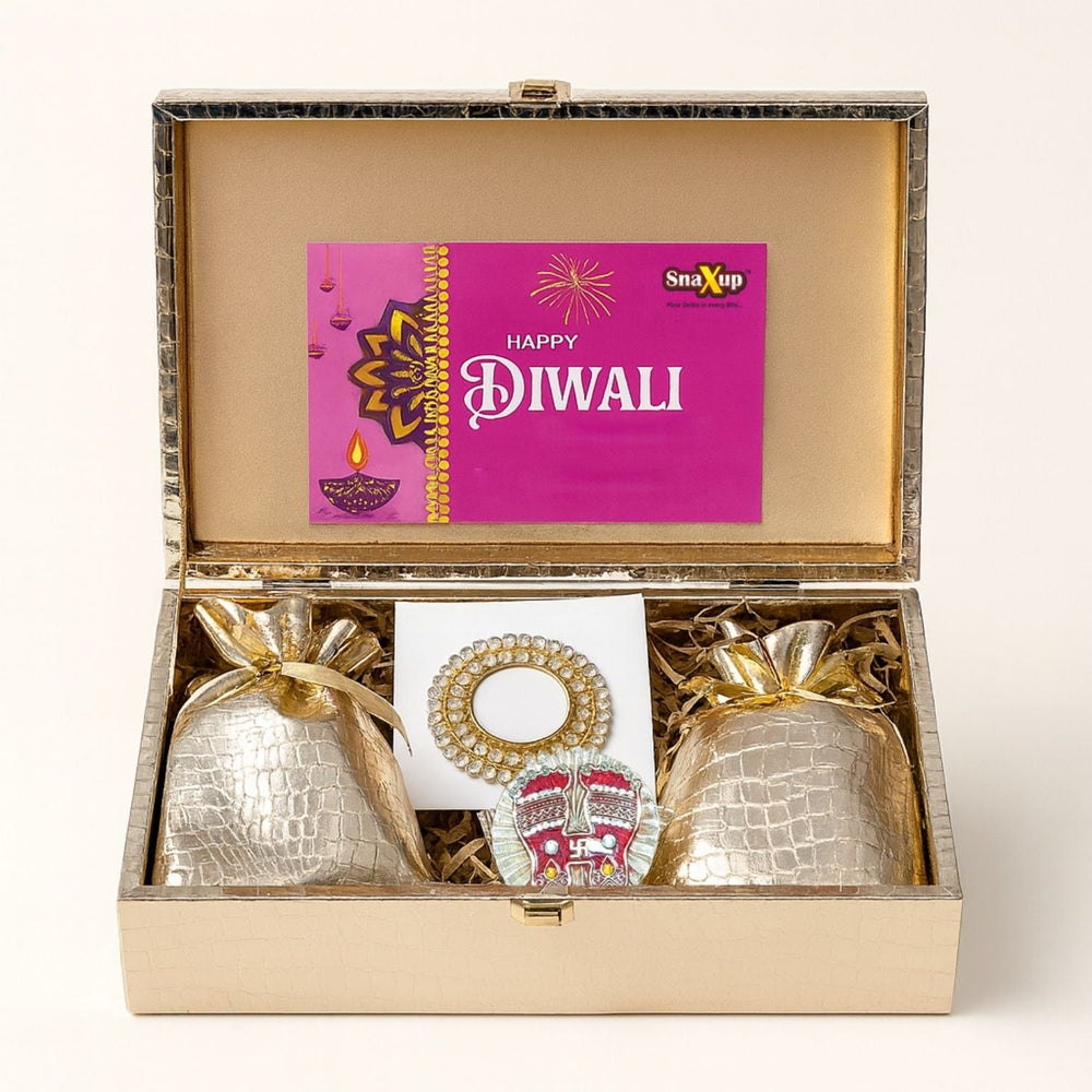 Luxury Diwali Gift Box - Chamak Dhamak Hamper