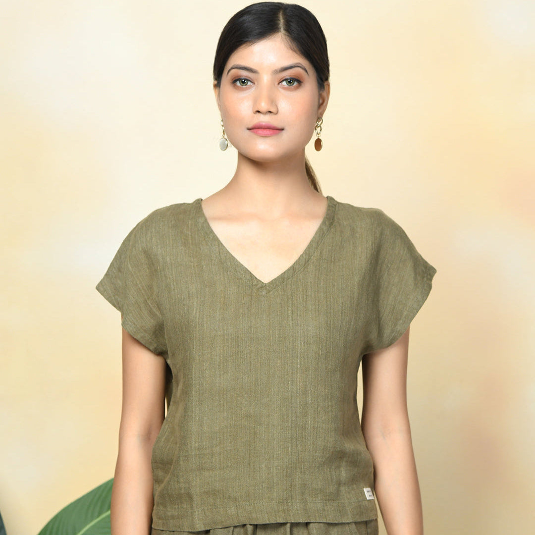 Linen Pants Set | two piece linen set