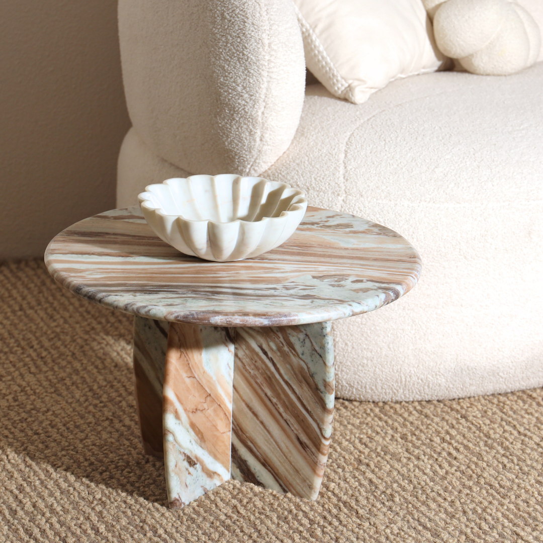 Muun Home Raio Marble Table - Jupiter