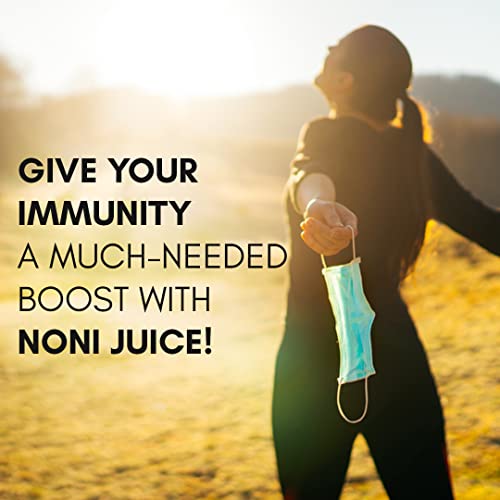 Pure Nutrition Noni Gold Detox Juice with Garcinia, Aloe Vera, Amla, Ashwagandha & Grape Seed Extract | Good for Diabetic Care, Weight Management, Digestive & Skin Health | Boosts Energy - 400ml