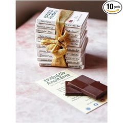 ANUTTAMA Mini Bars - 10 Assorted  Chocolate Bars - Pack of 10 - 20 gm Each