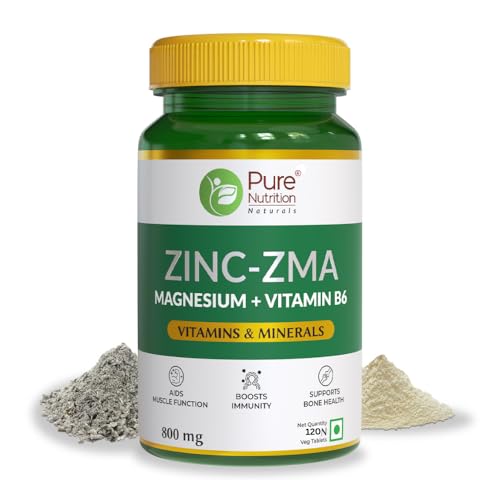 Pure Nutrition Zinc-ZMA | Boost Immunity & Support Muscle Strength