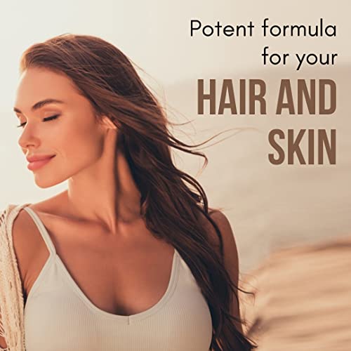 Pure Nutrition Naturals Biotin (10000mcg) with Sesbania Grandiflora, Bhringraj, Bamboo Shoot, Moringa Leaf, Amla Extracts & Multiminerals for Hair Growth, Glowing Skin & Strong & Healthy Nails for Women & Men | Reduce Hair Fall - 60 Veg Tabs