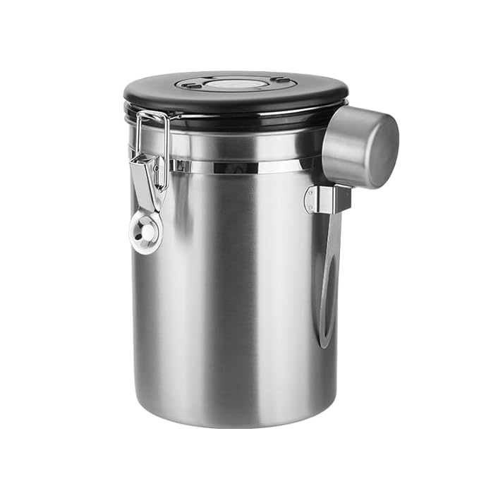 The Bean Co Roasters Stainless Steel Coffee Canister