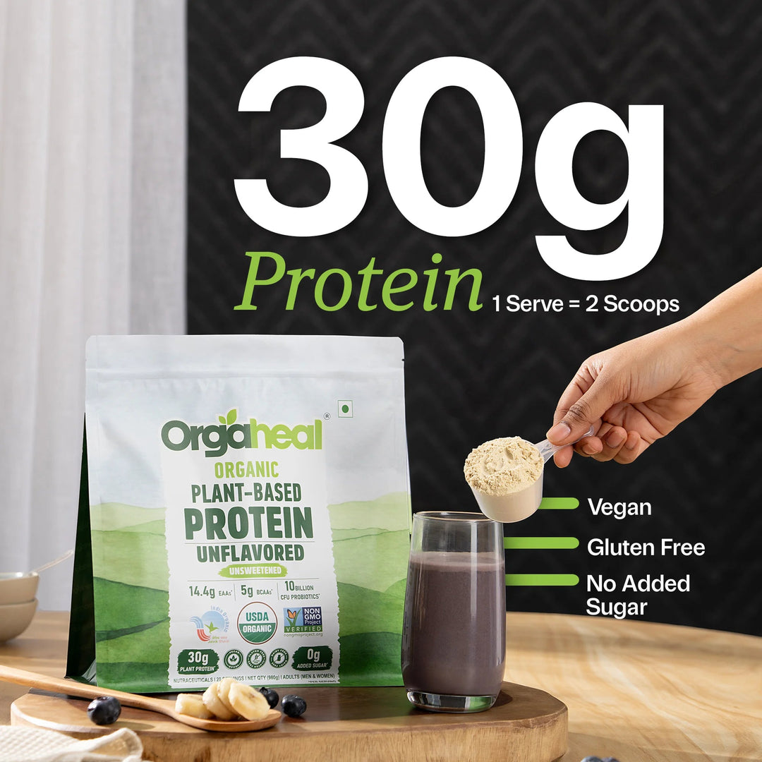 Organic Plant-Based Protein Unflavored