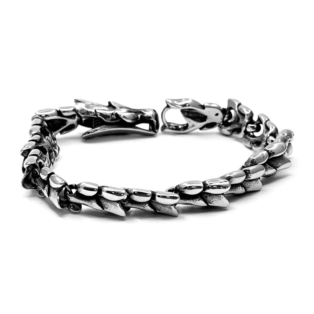 The Falcon chain Bracelet in Oxidized Finish