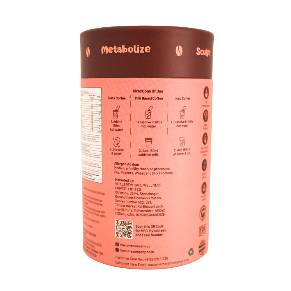 Slim Coffee with L-Carnitine & Garcinia | Metabolism Boosting Coffee India