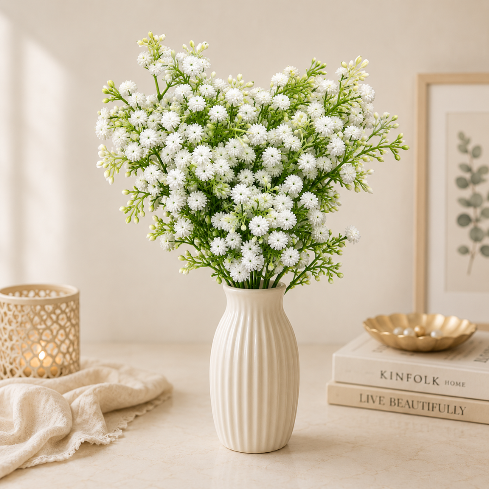 Snow Bloom Gypsophila Artificial Flower | White Baby’s Breath