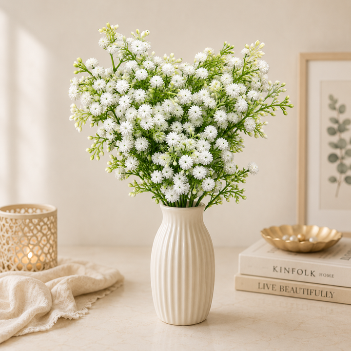 Snow Bloom Gypsophila Artificial Flower | White Baby’s Breath