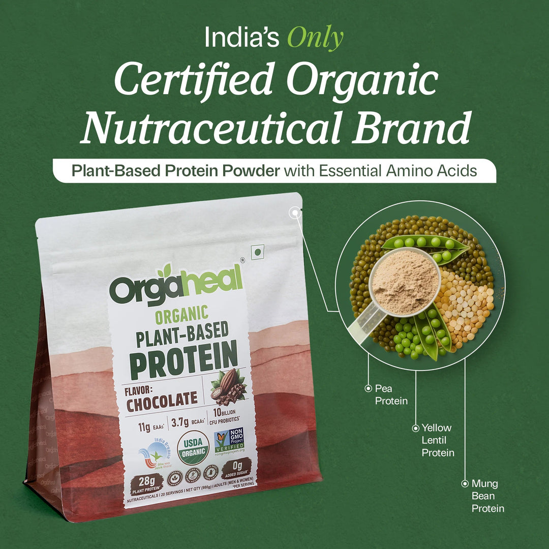 Organic Plant-Based Protein Chocolate