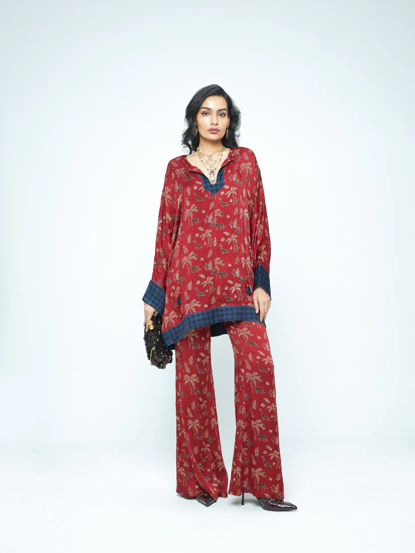 anushé pirani Dolman Sleeve Tunic