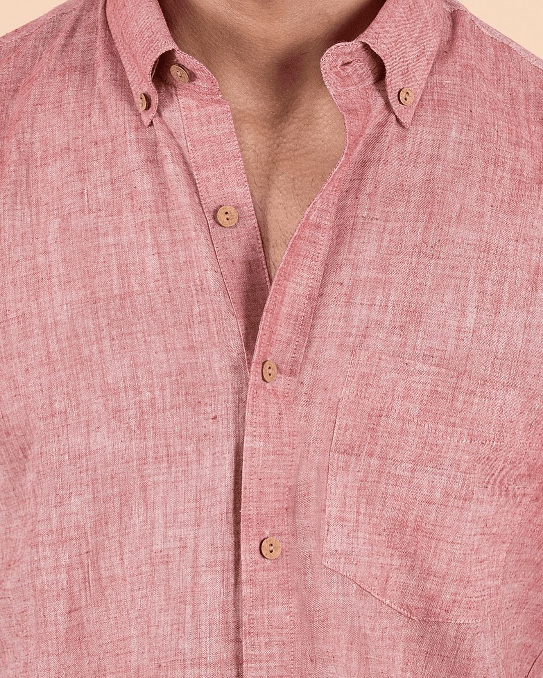 Earth Tone Half Sleeve Men Shirt image