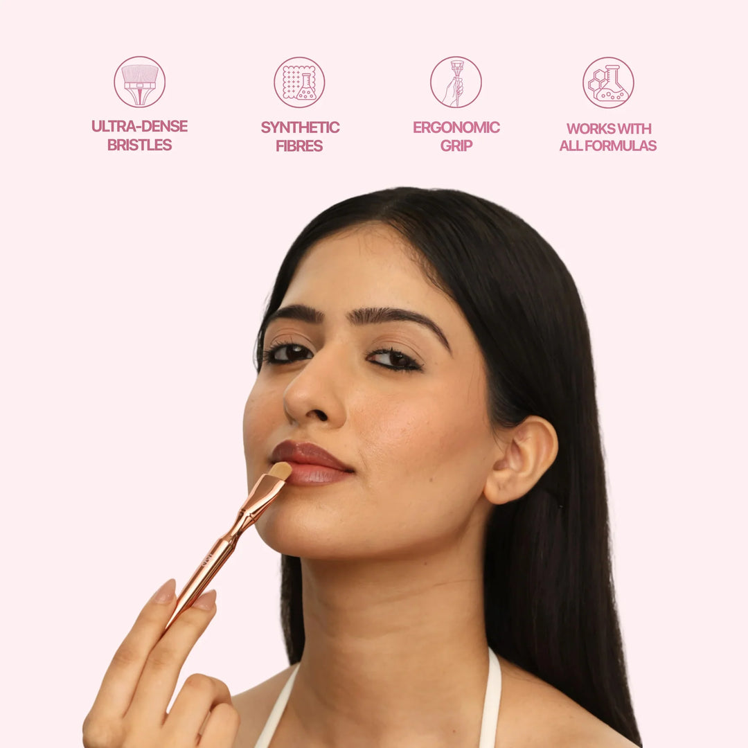 Iris Cosmetics Luminous Hd Lip Brush/Eyebrow Brush