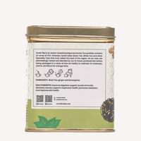 Lluvia Tea Lemongrass Ginger Black Tea - Detoxifies | Stress Relieve | Weight Loss (70gm)