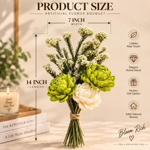 Jardin Boheme – Sola and Dried Flower Bouquet