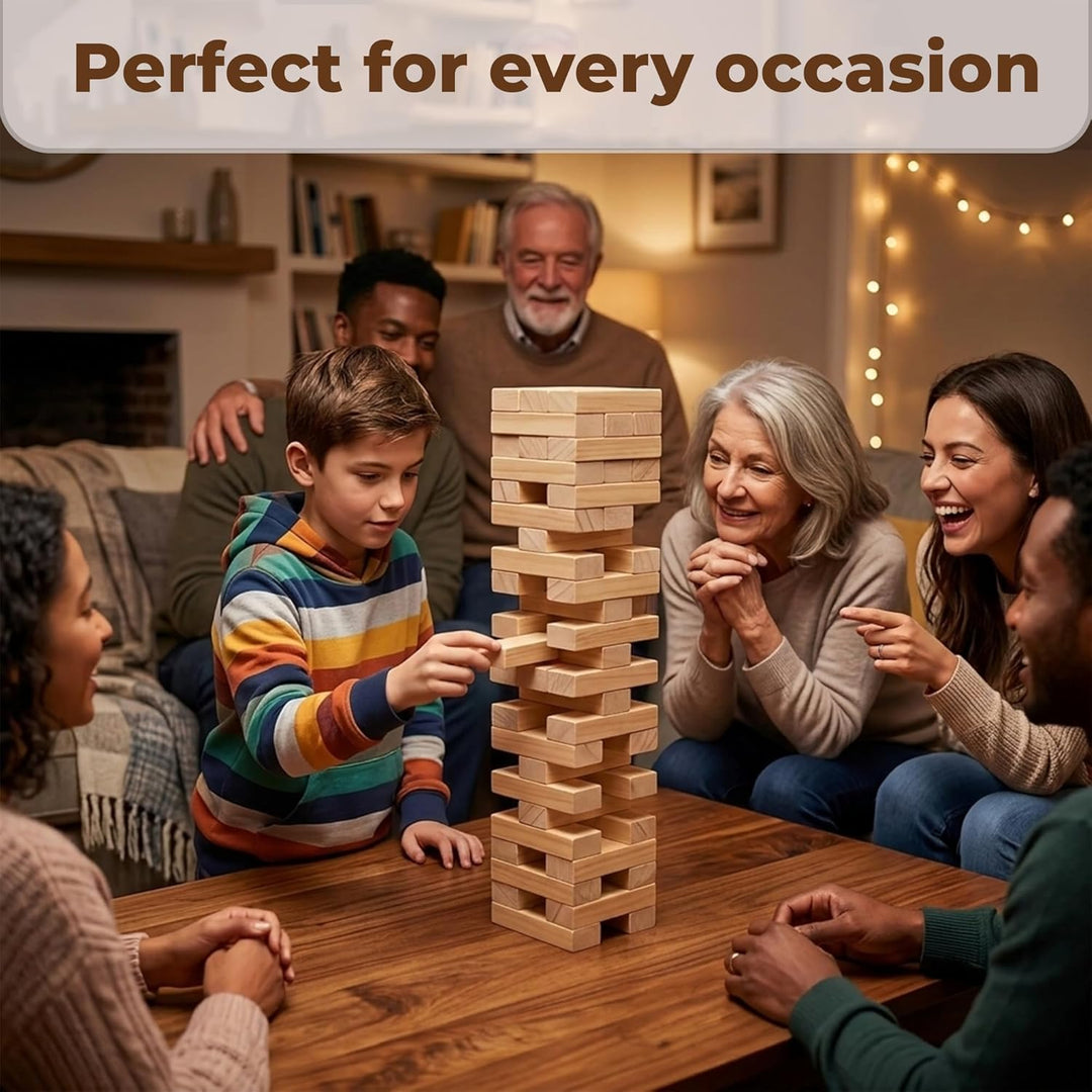 Wudly Wooden Classic Stacking Tower