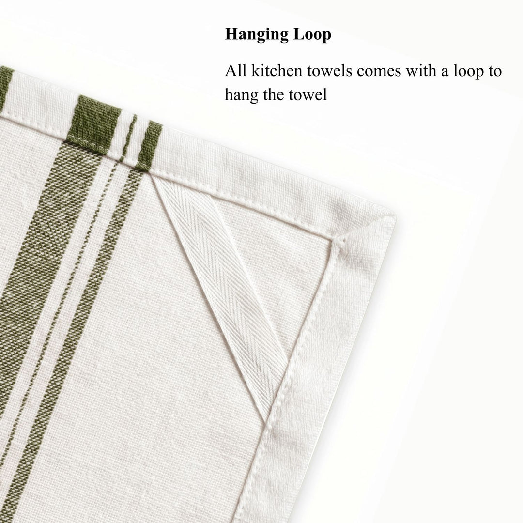 Striped Cotton Dish Towels ( Set of 2 )