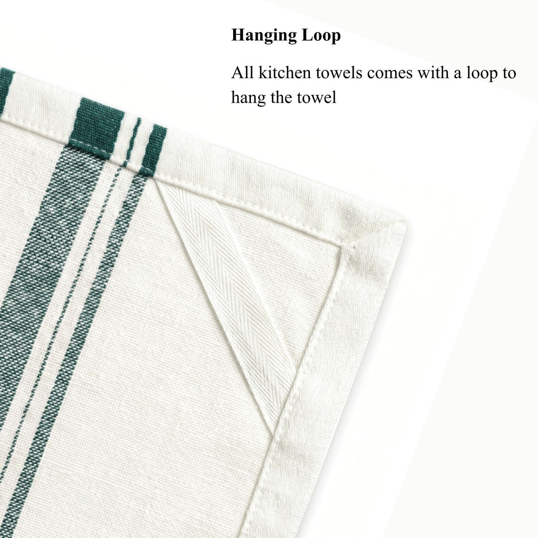 Striped Cotton Dish Towels ( Set of 2 )
