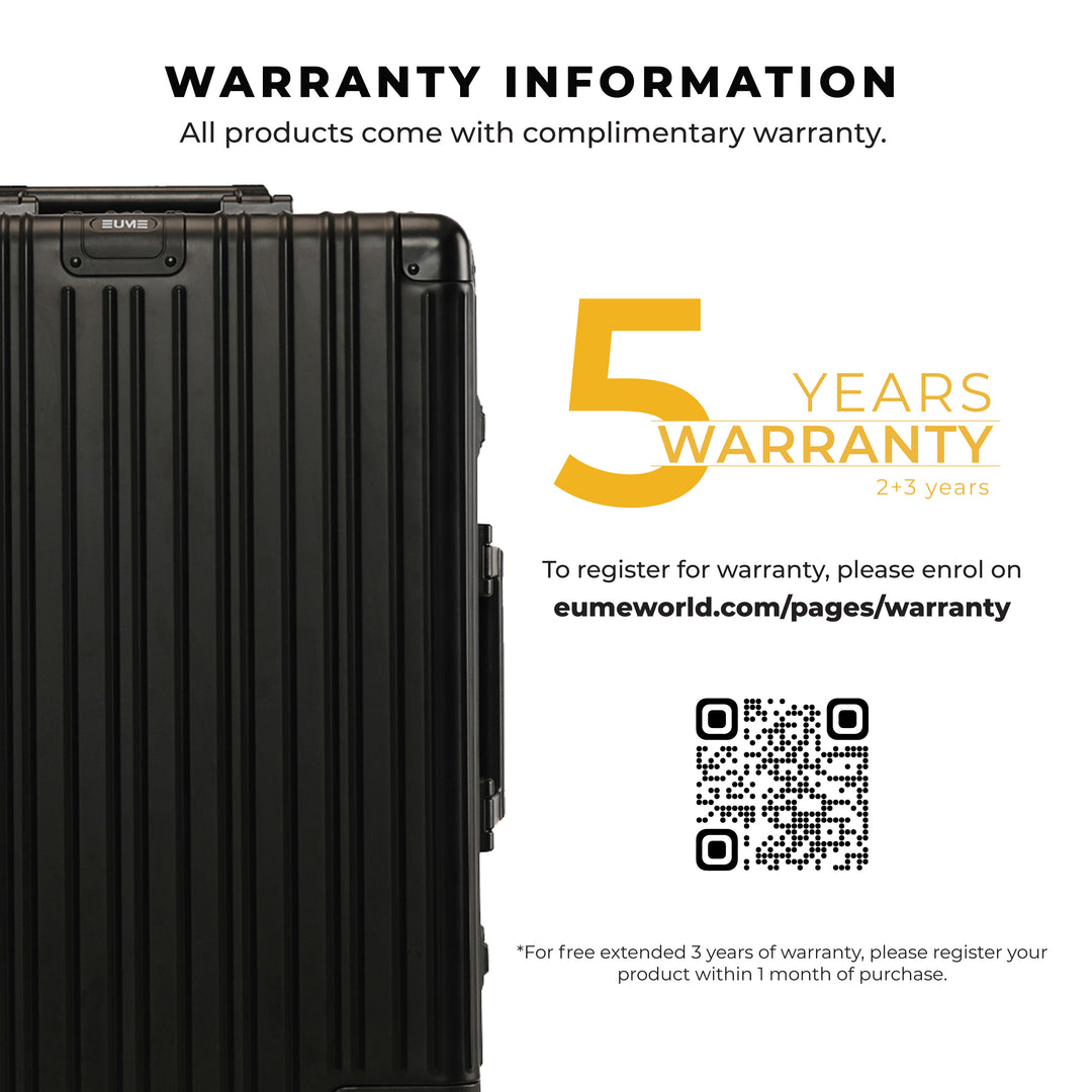 EUME Aluminium Cabin Luggage