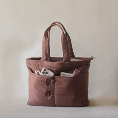 Akiiko Crinkle Pocket Tote Bag