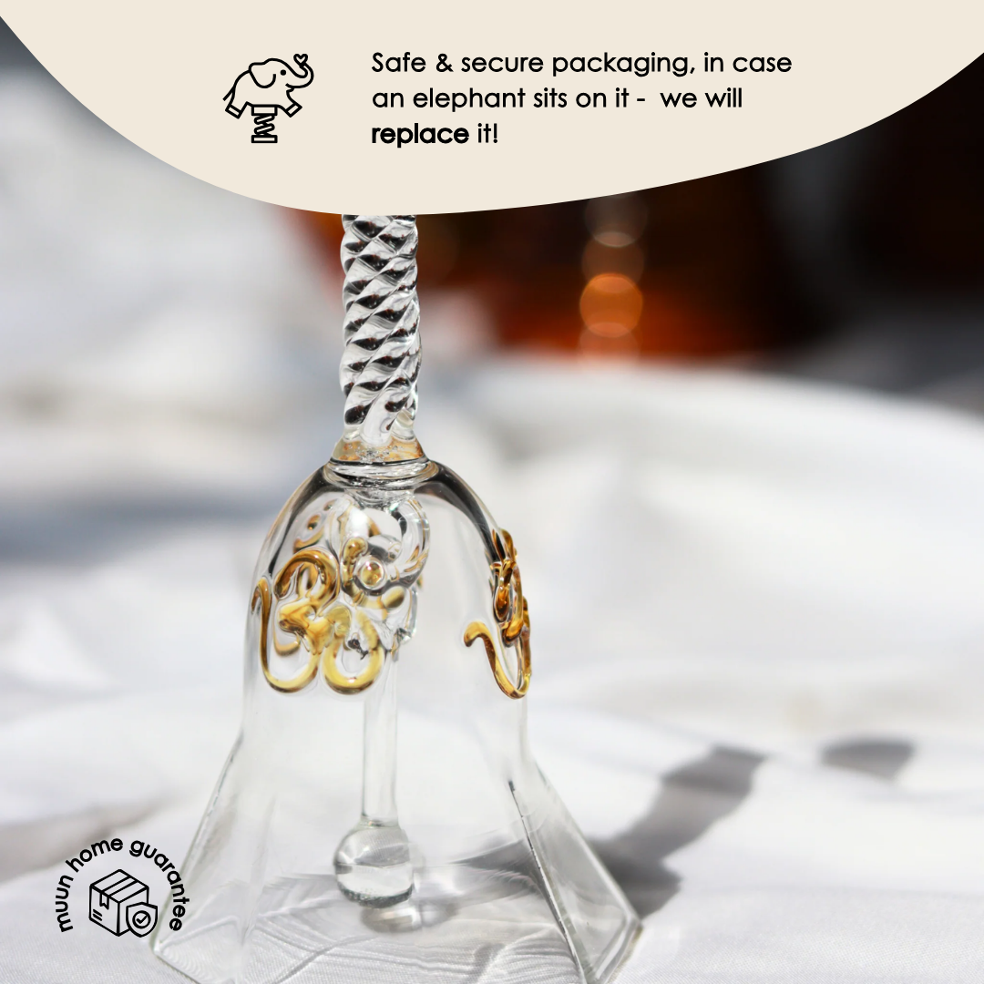 Muun Home Ringing Glass Bell