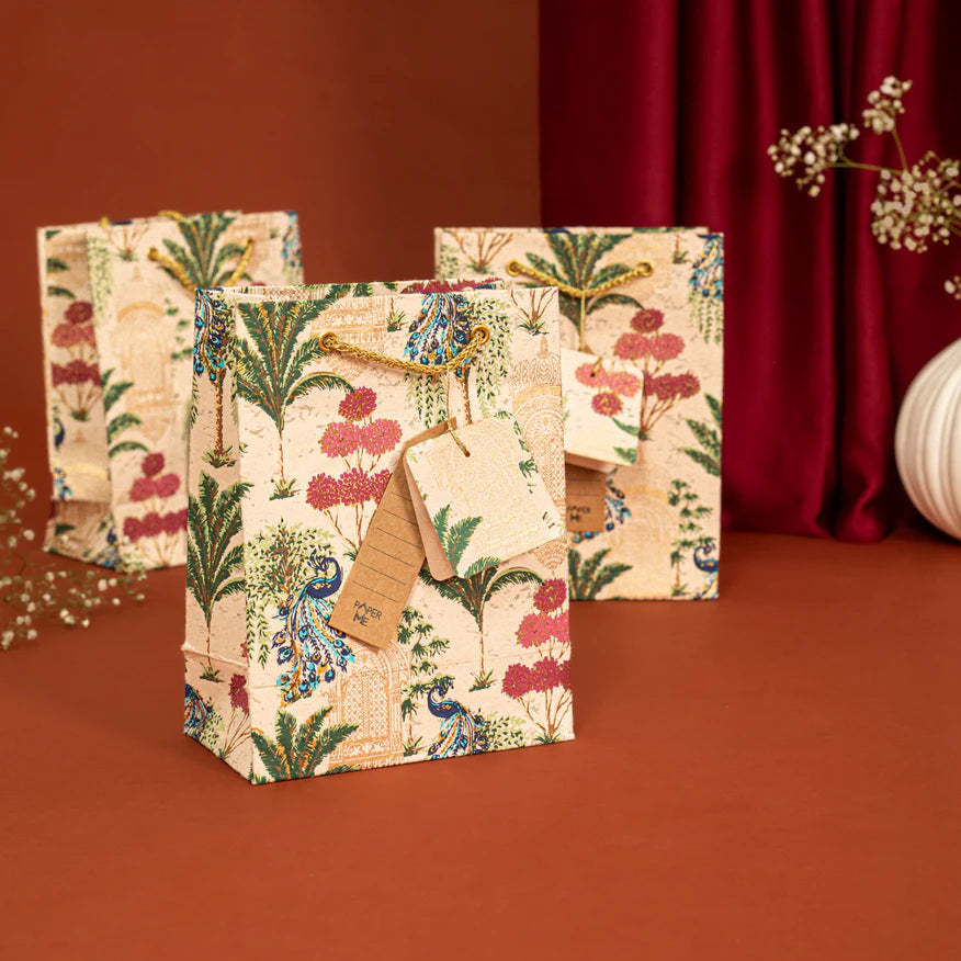 Vrindavan Small Gift Bag - Set of 3